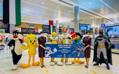 Buggs Bunny Welcomes Etihad Passengers To Abu Dhabi